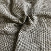 Luxury Wool Blend TWEED Fabric Material - NT19 GREY